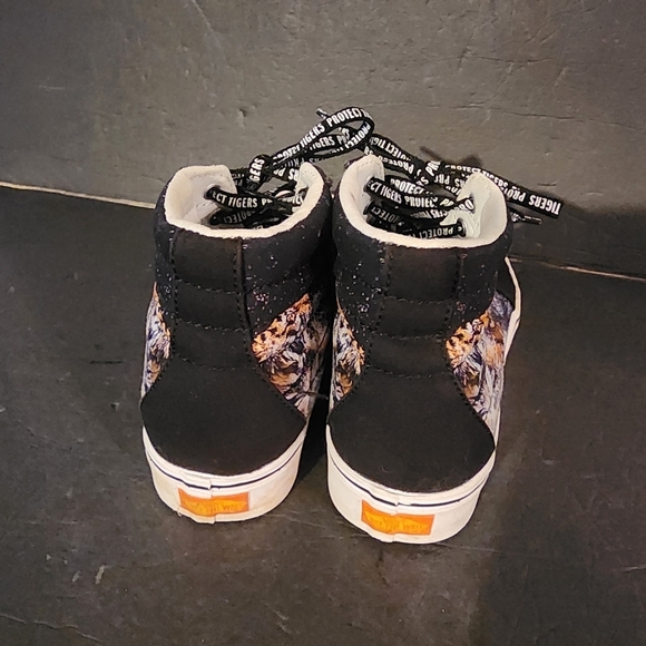 Vans ComfyCush Sk8-Hi Discovery Channel Project Cat Men's Size 8 Womens Size 9.5 - Picture 7 of 10